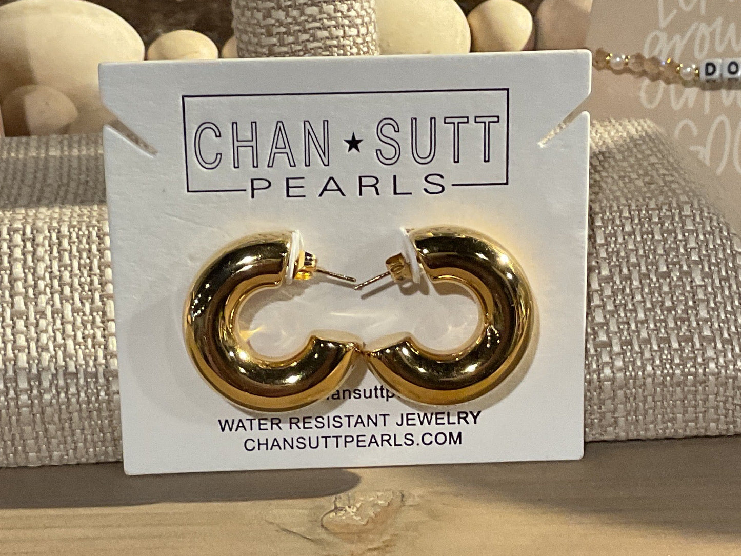CP04 Gold Smooth Hoops
