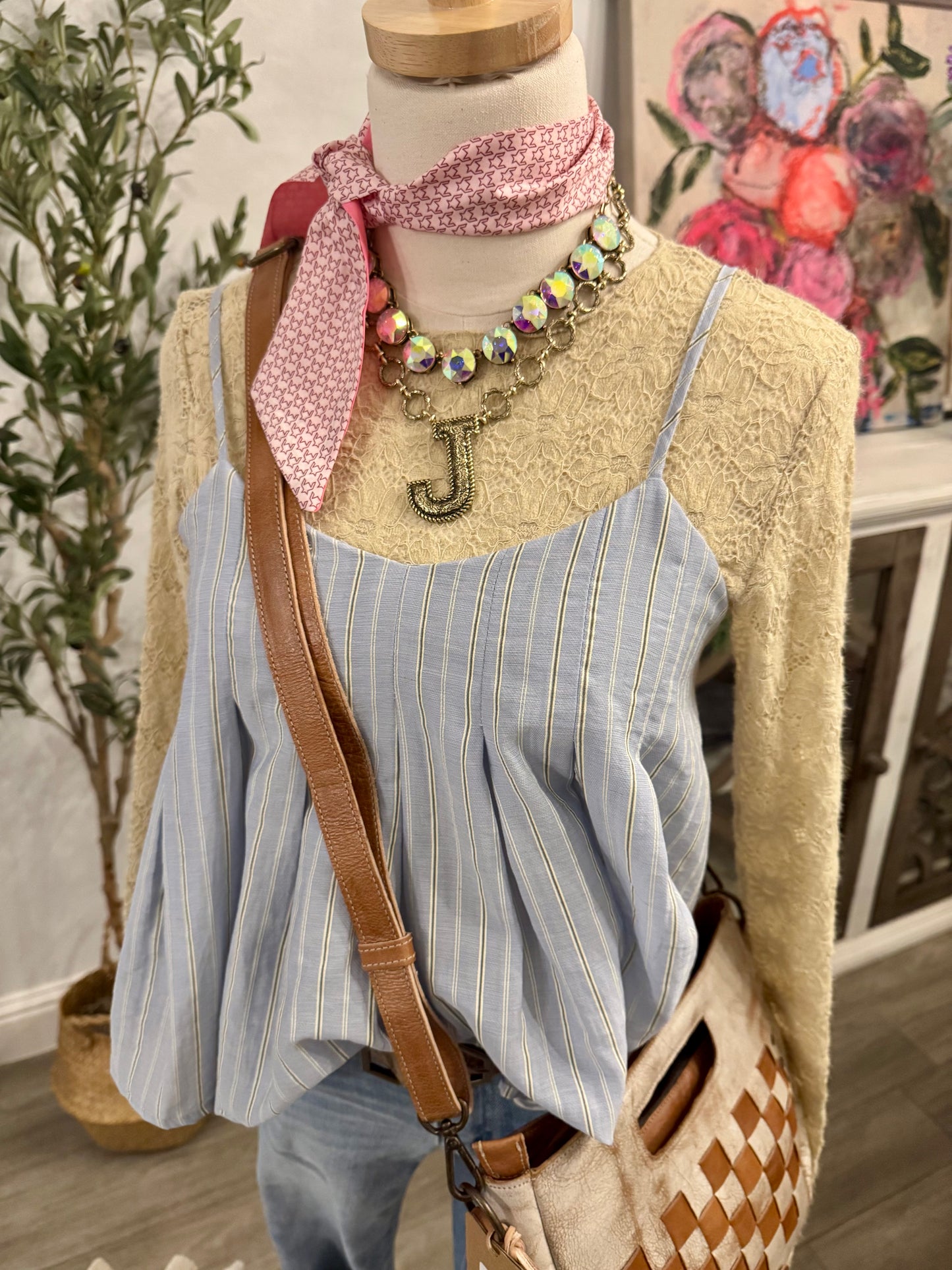 Iridescent Statement Necklace