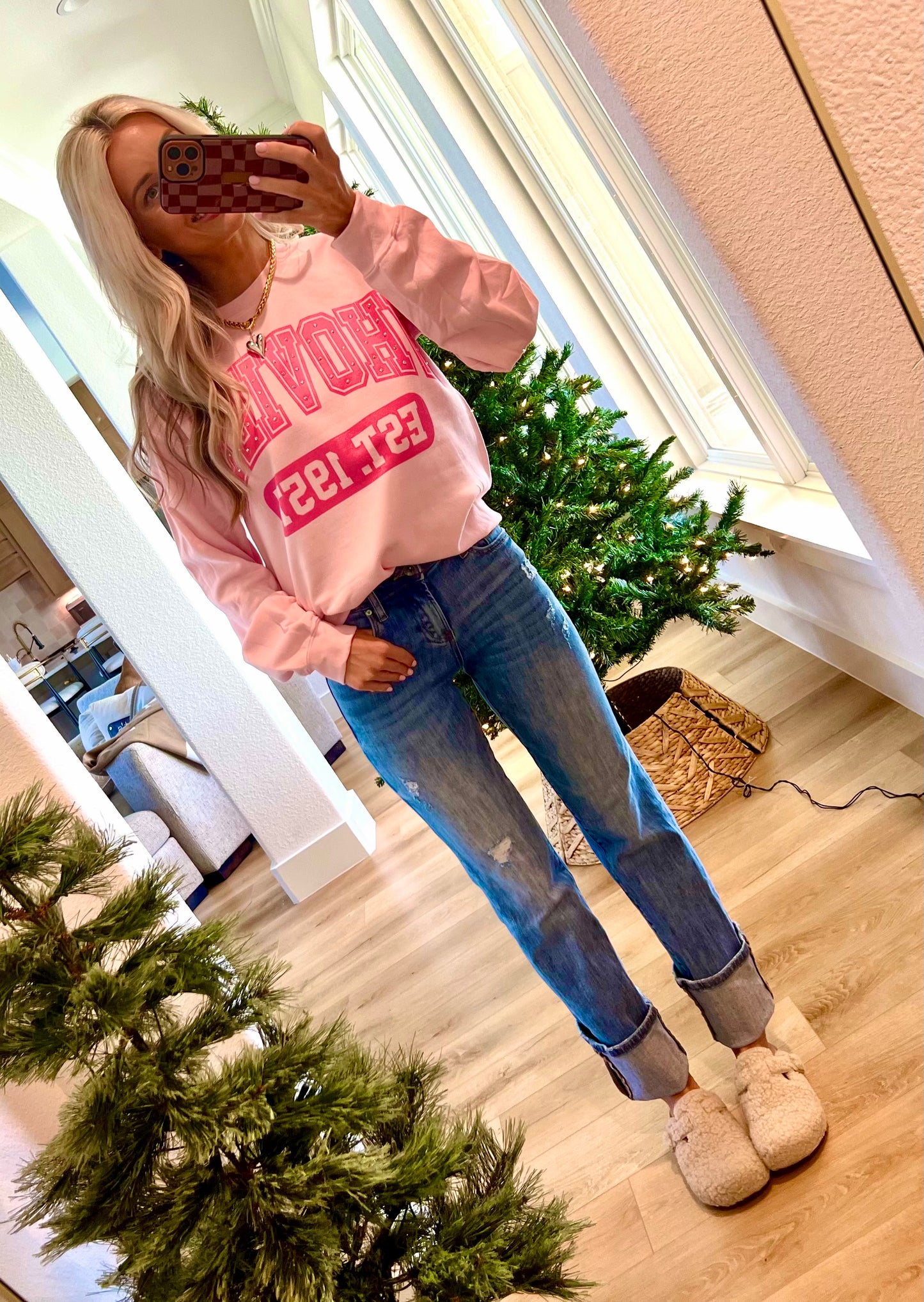 Whoville Crystal Embellished Sweatshirt