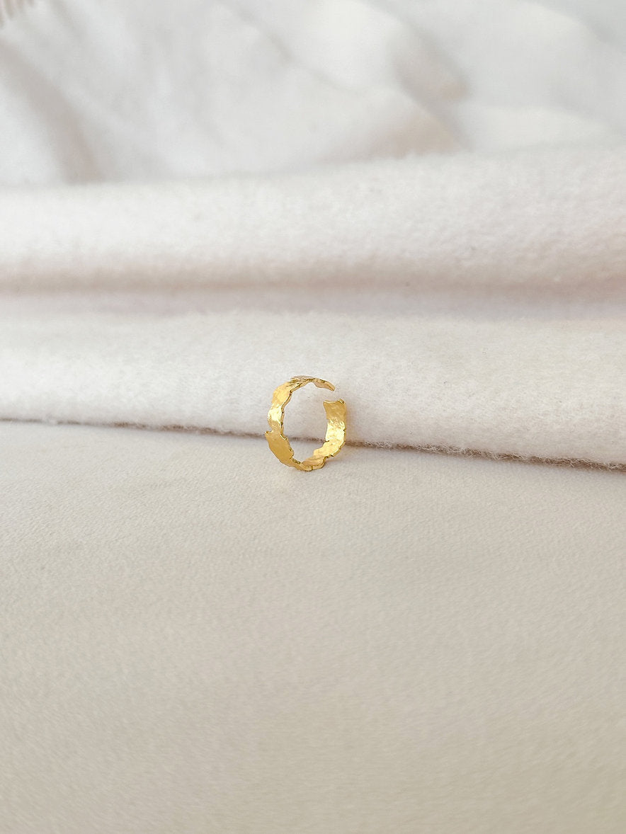Adjustable Gold Plated Ring