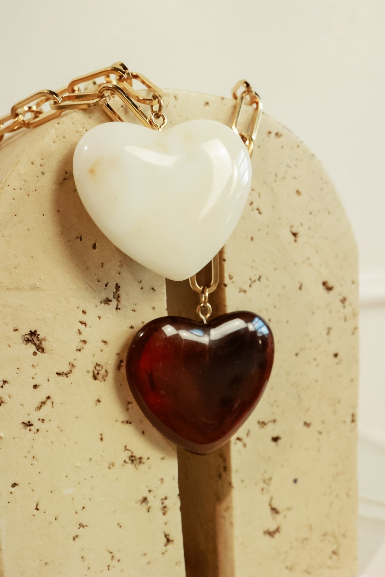 Wild Heart Necklace | Oat