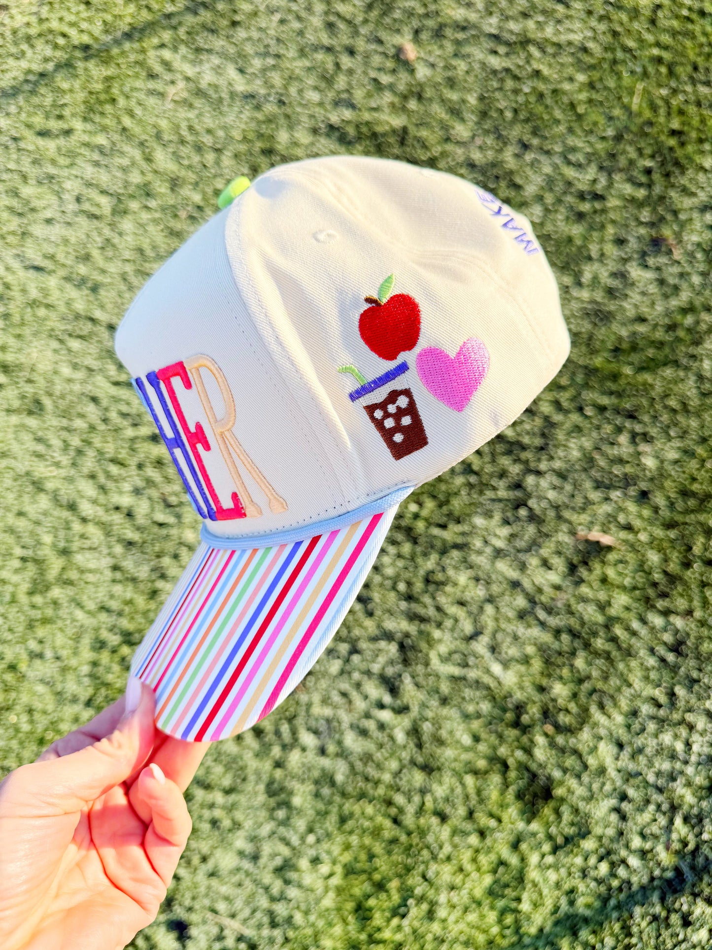 Poppy & Pine Teacher Hat