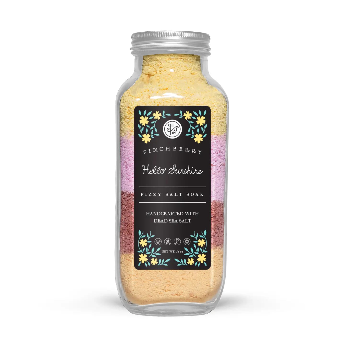 Hello Sunshine Rejuvenating Fizzy Bath Salt Soak