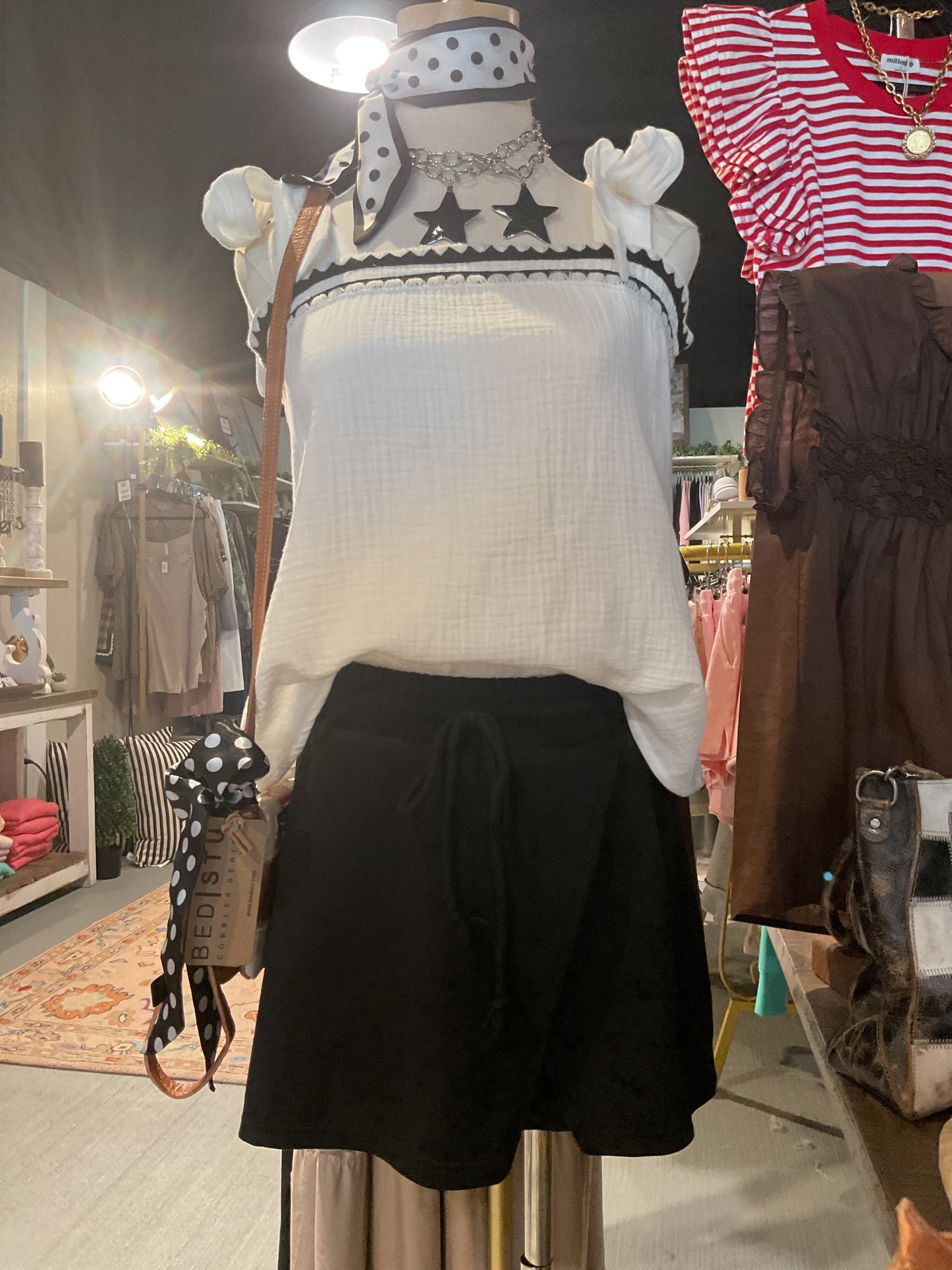 Black Athletic Skort
