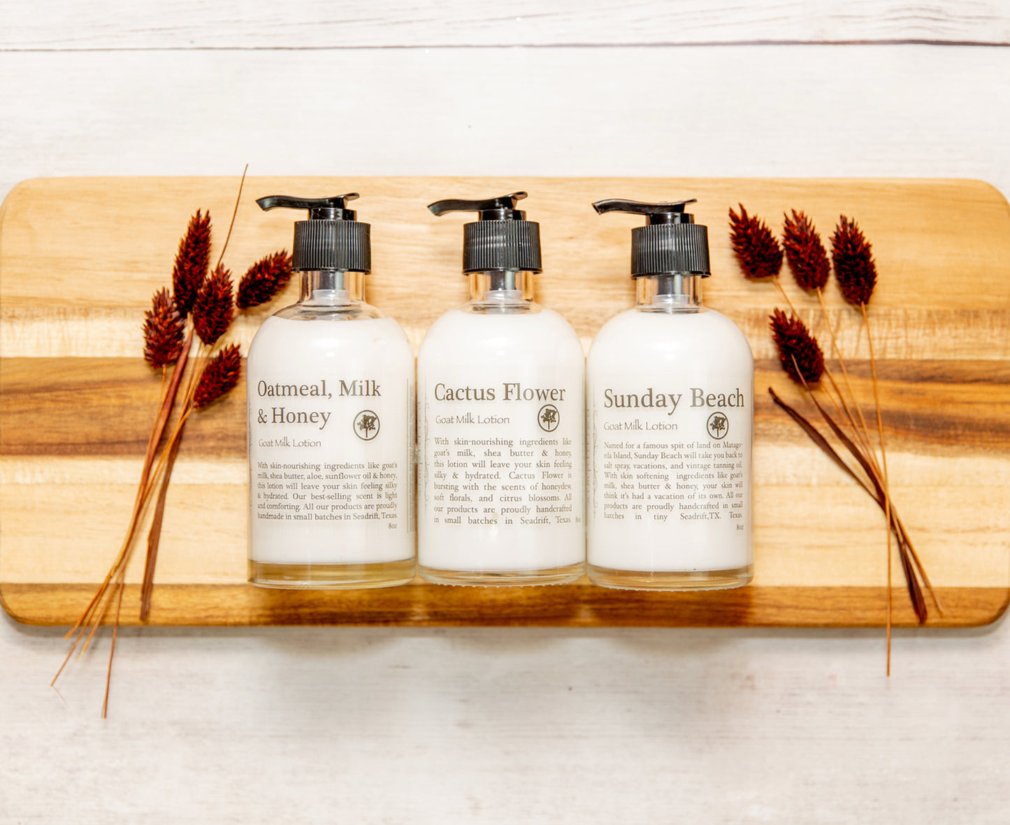 SS01 8oz Goat Milk Lotion