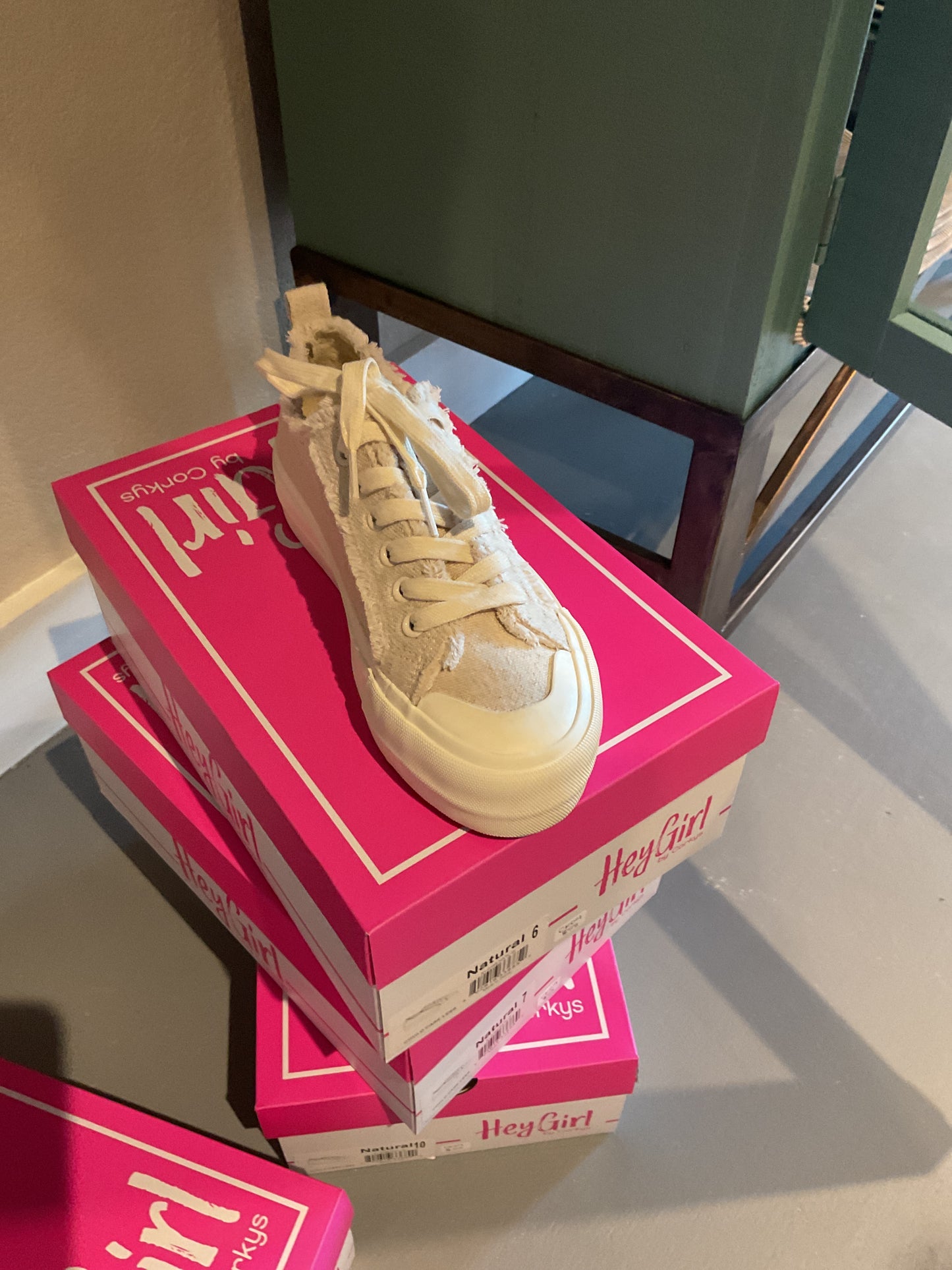 CK04 Natural Could Care Less Sneakers