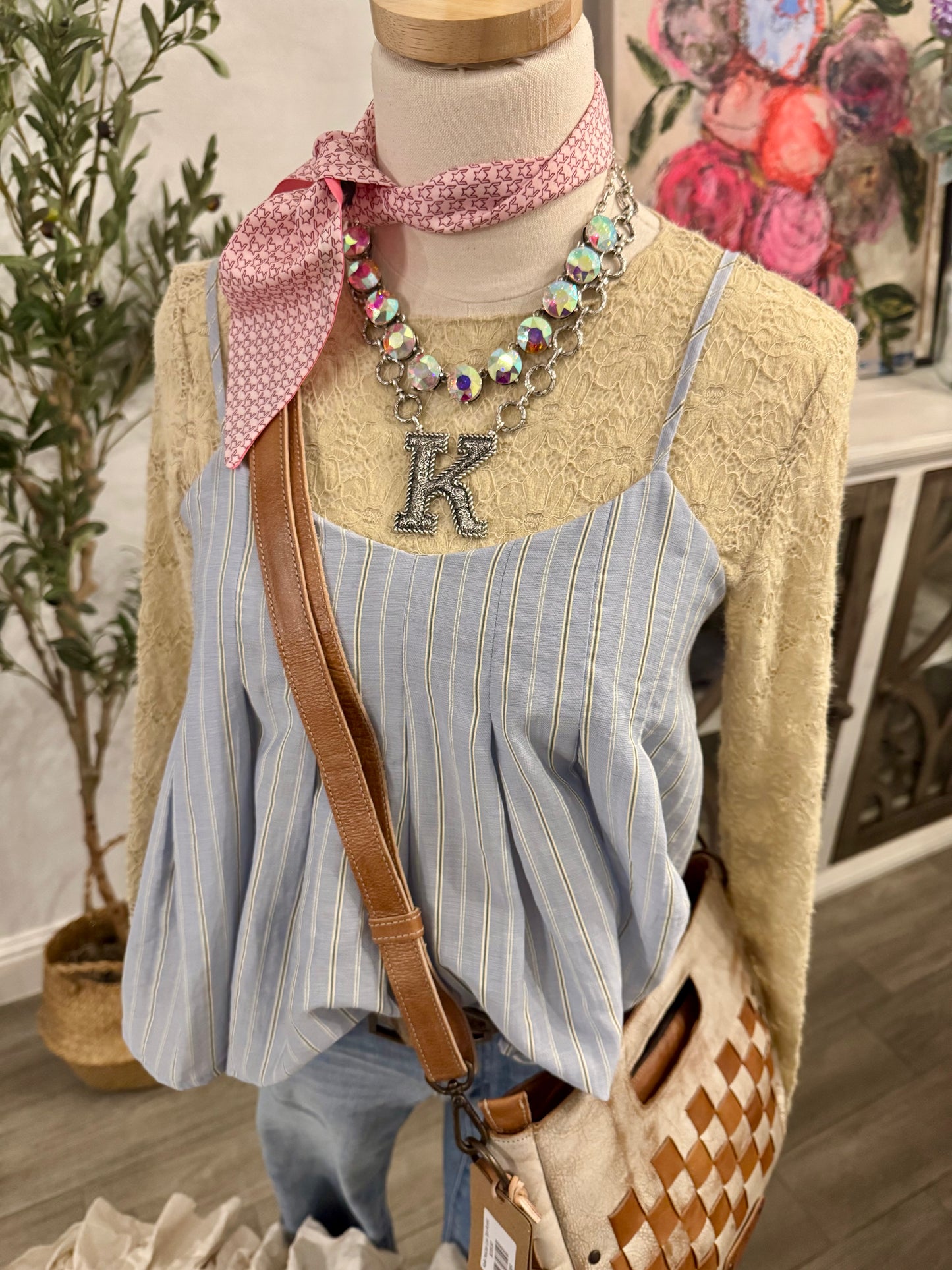 Iridescent Statement Necklace