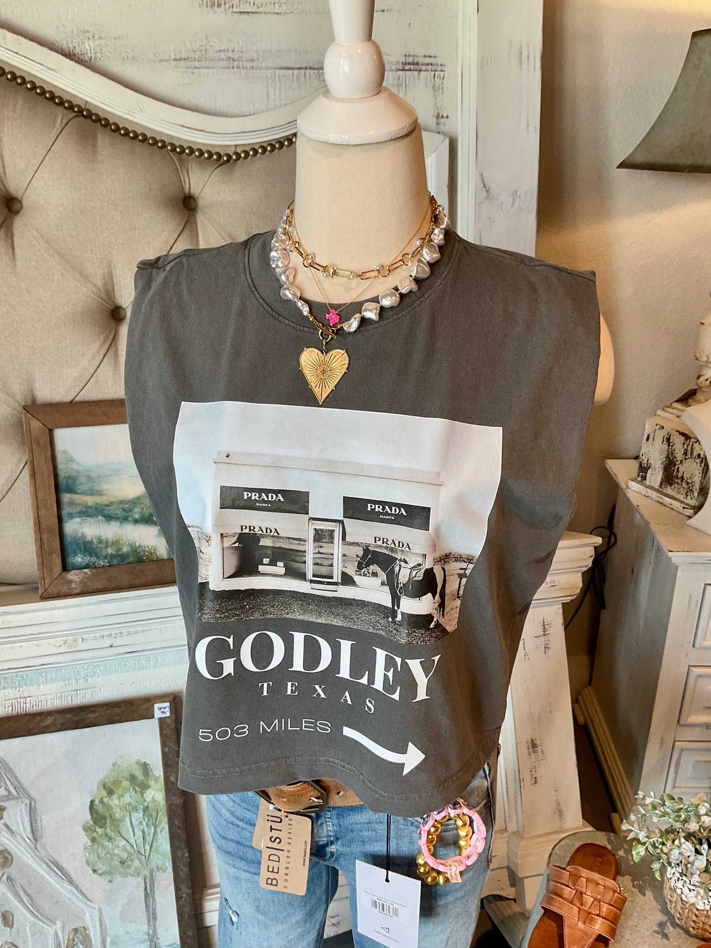 Godley Marfa Muscle Tee