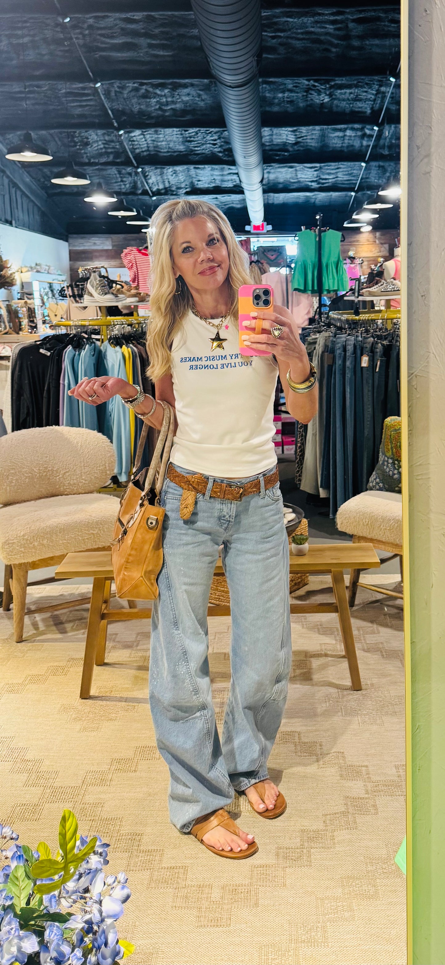 Country Music Makes You Live Longer Tank Top
