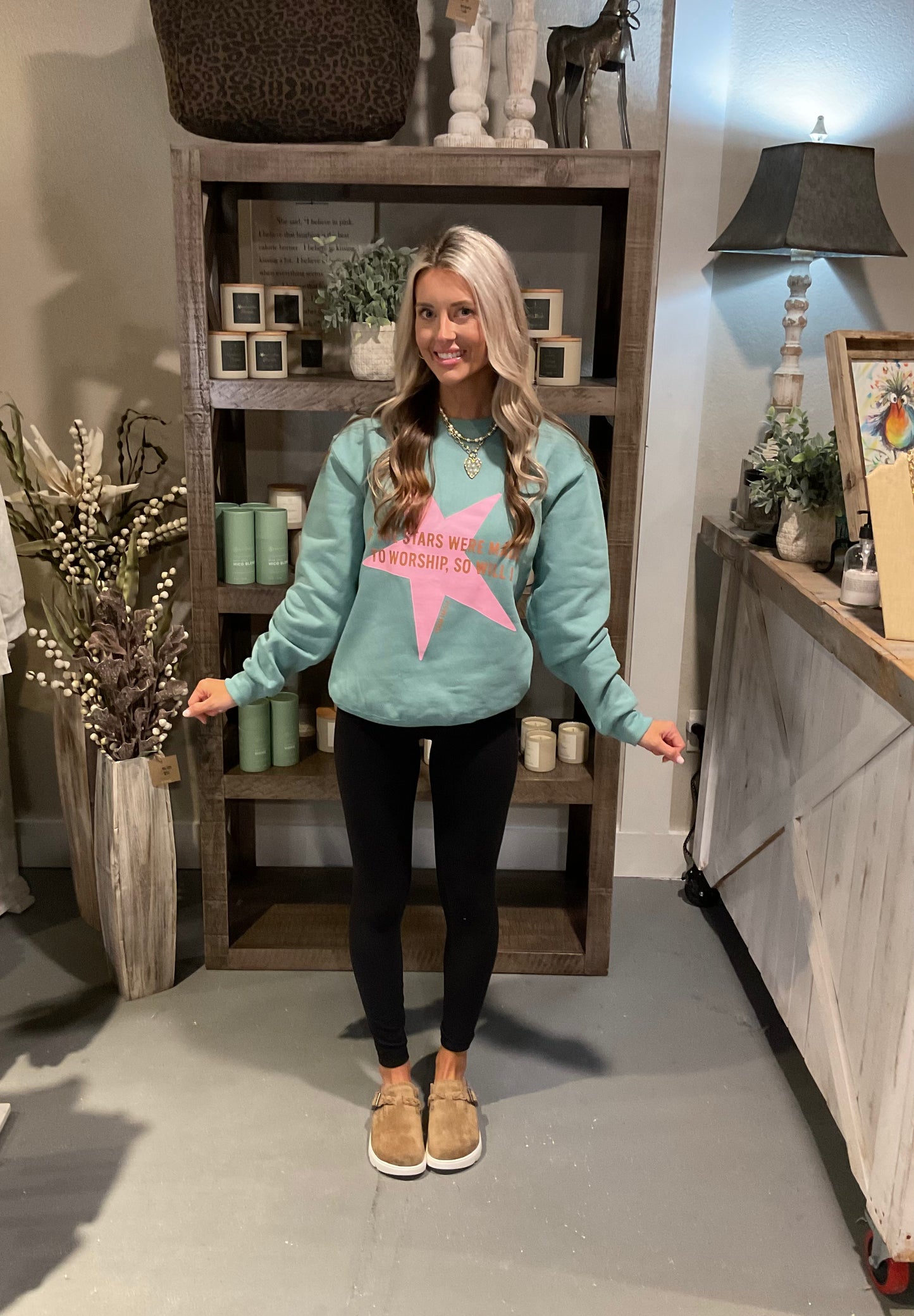 If the Stars Were Made to Worship, So Will I Sweatshirt