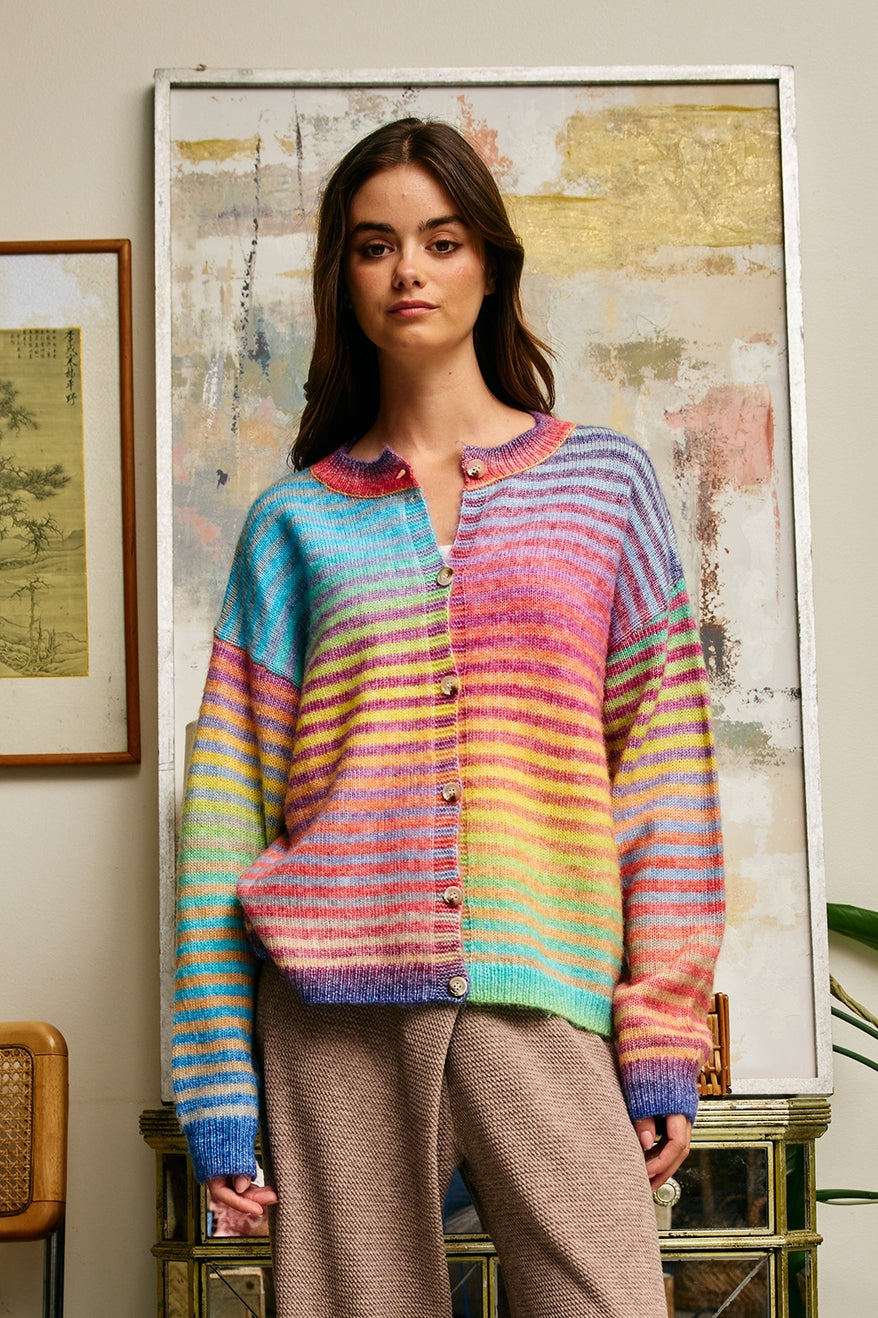 Multi Color Cardigan