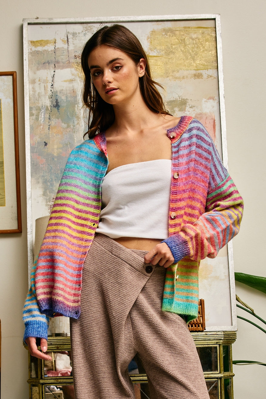 Multi Color Cardigan