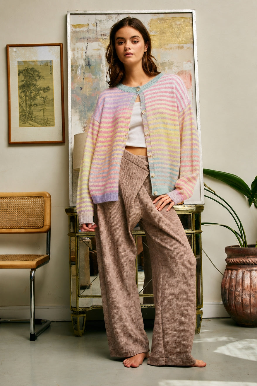 Pastel Multi Color Cardigan