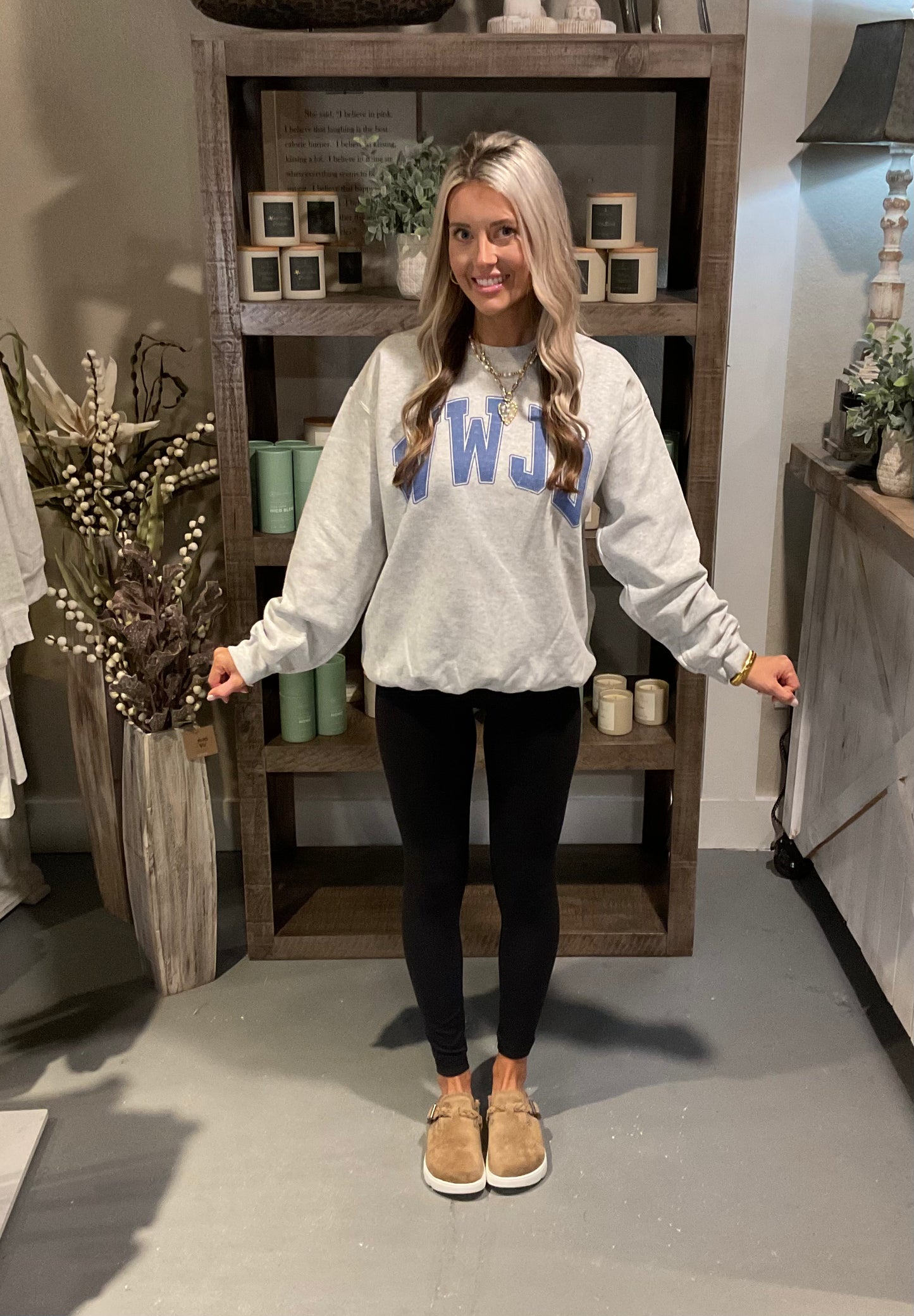 WWJD Oversized Sweatshirt