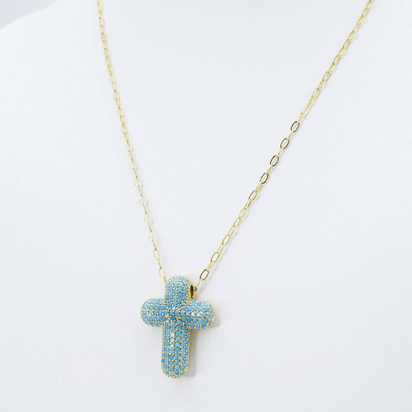 Faithful Glow Turquoise Necklace