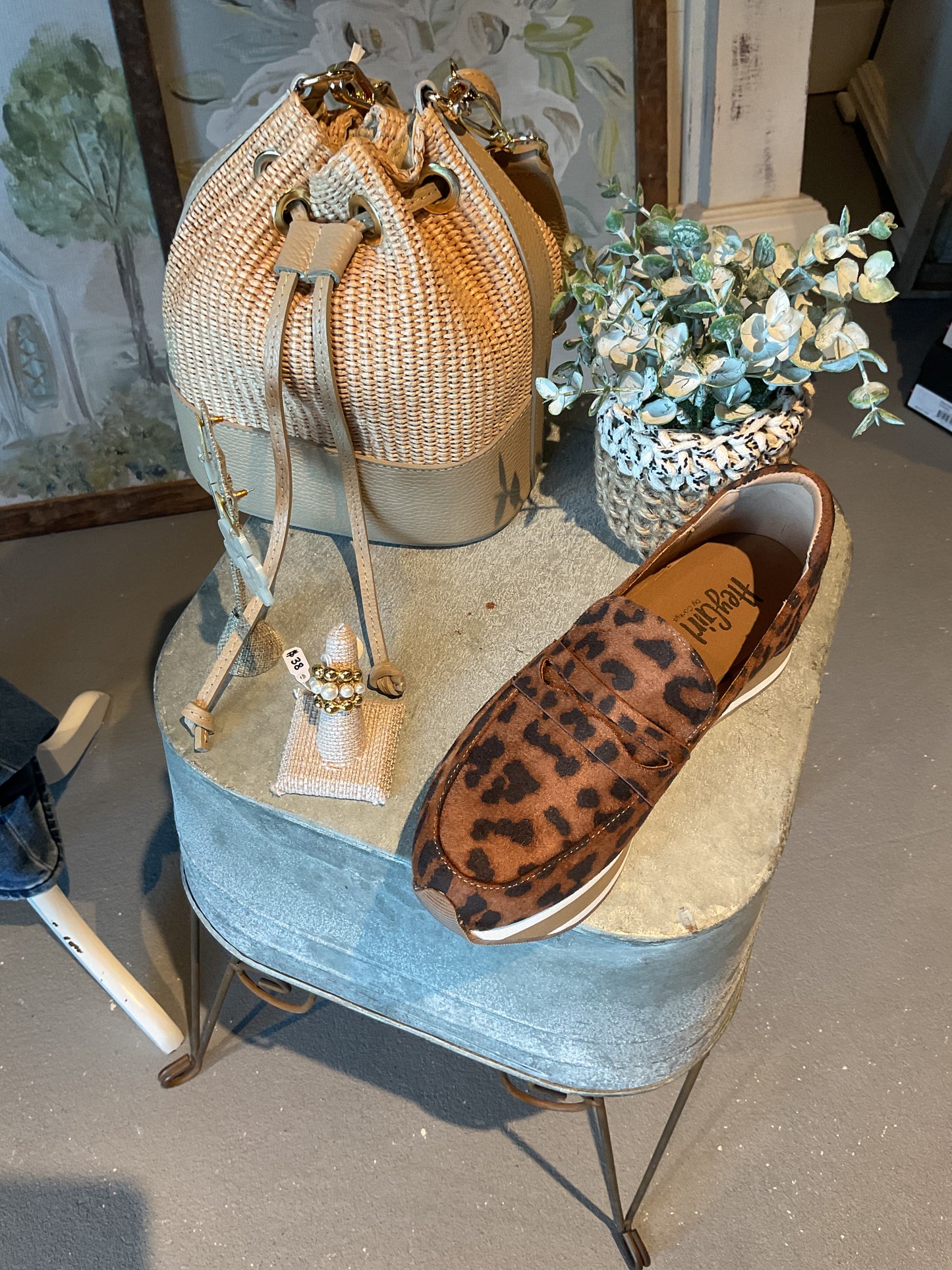 Leopard SHEESH Corkys Platform Shoe