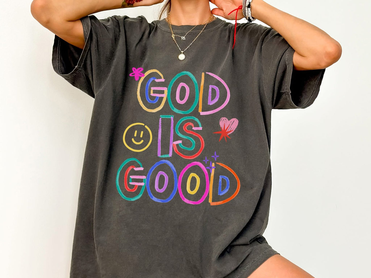 God is Good Comfort Colors Tee