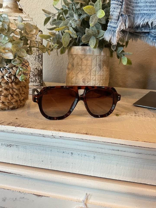 Polarized Hair Friendly Tortoise Sunglasses