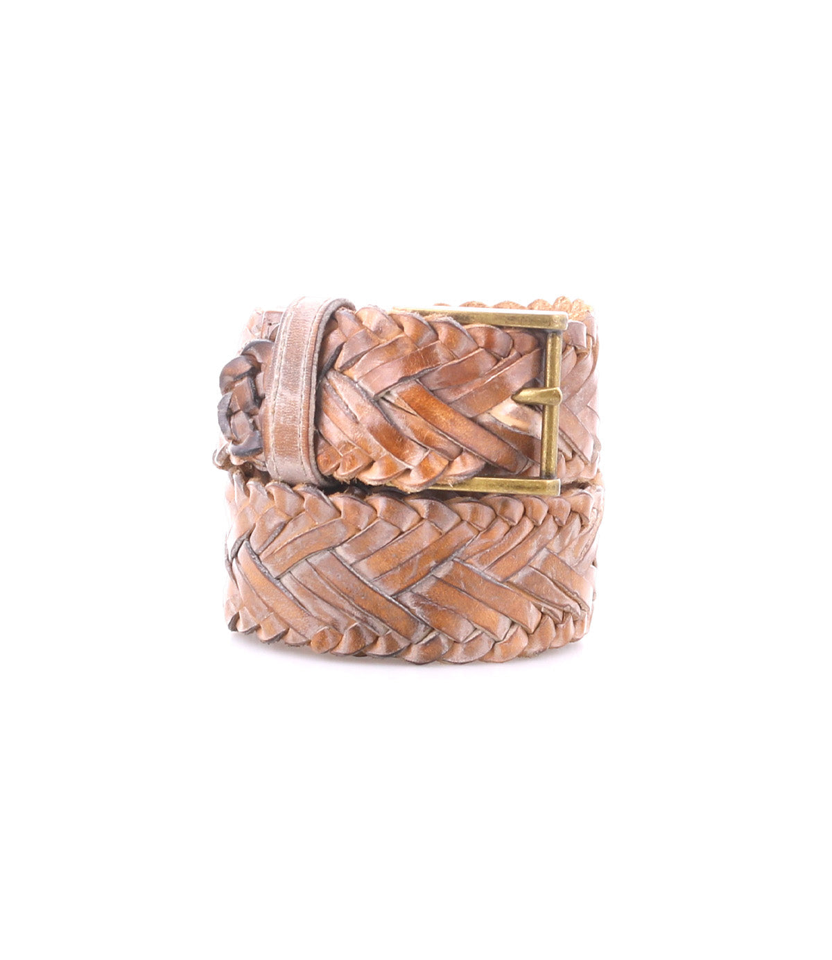 Proem Belt in Tan Rustic White by Bedstu
