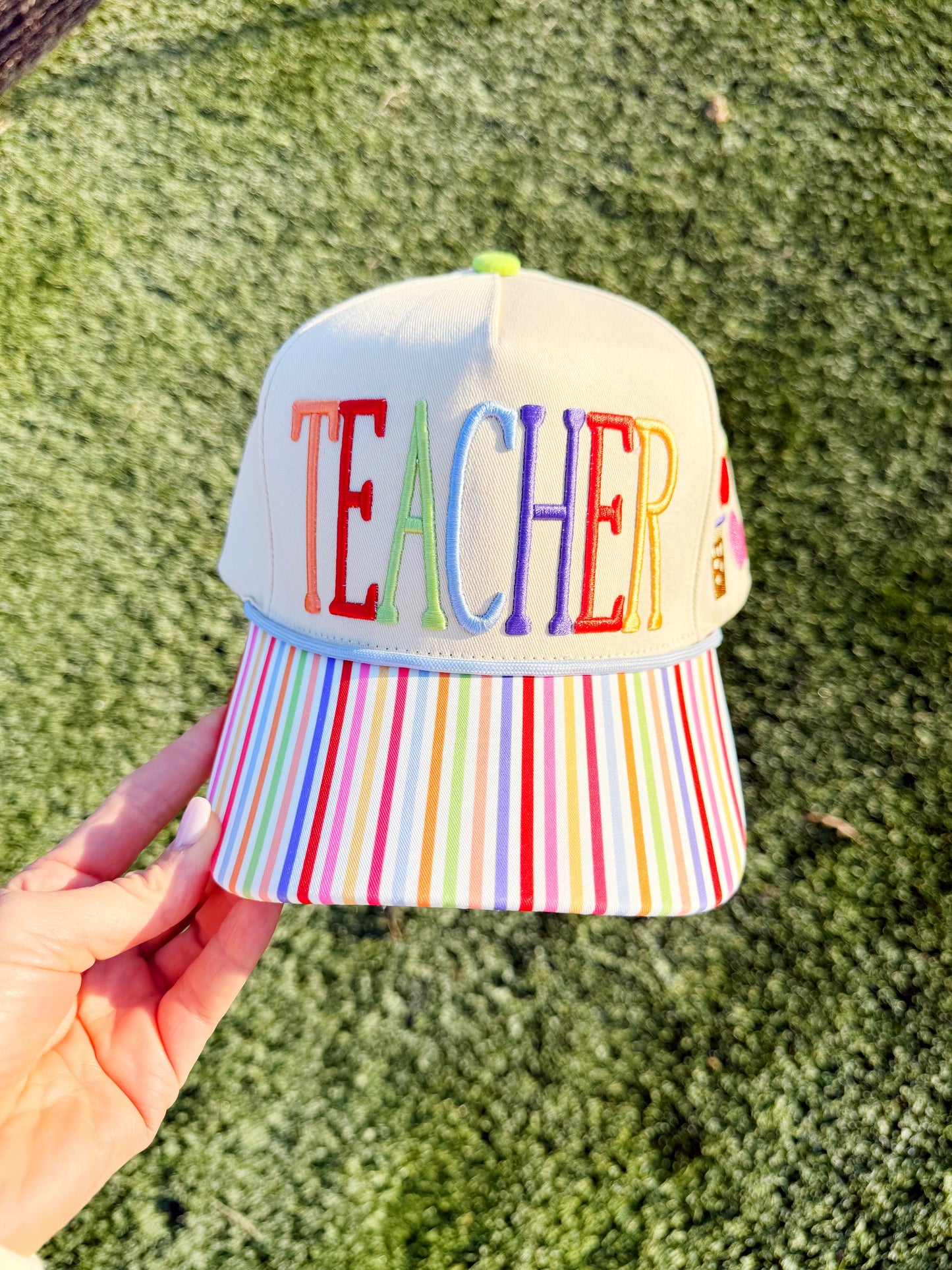 Poppy & Pine Teacher Hat