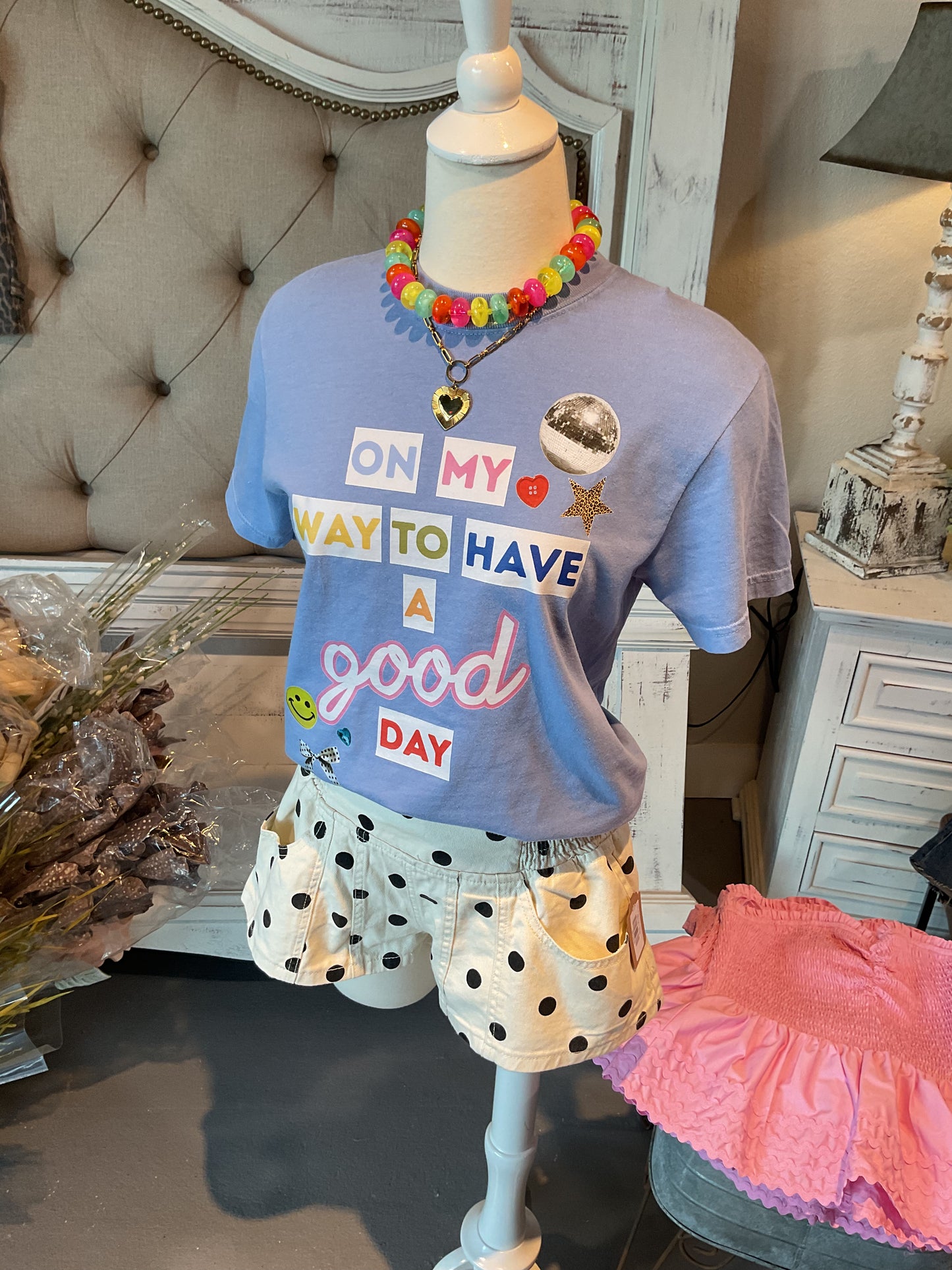 On My Way to a Good Day Tee
