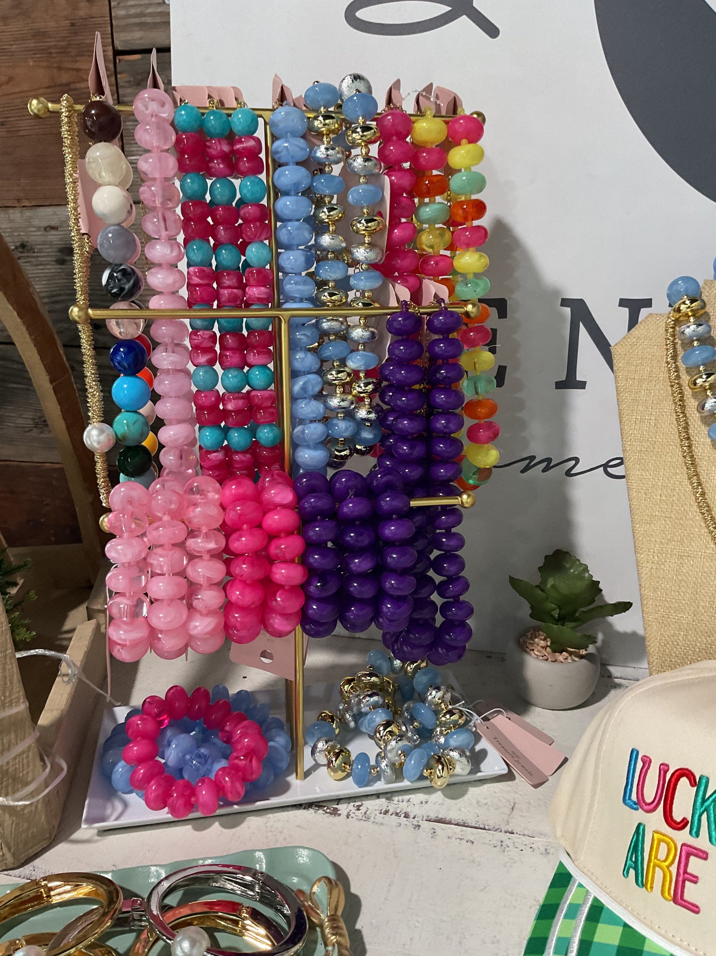 Sugar Bead Stretchy Braceles