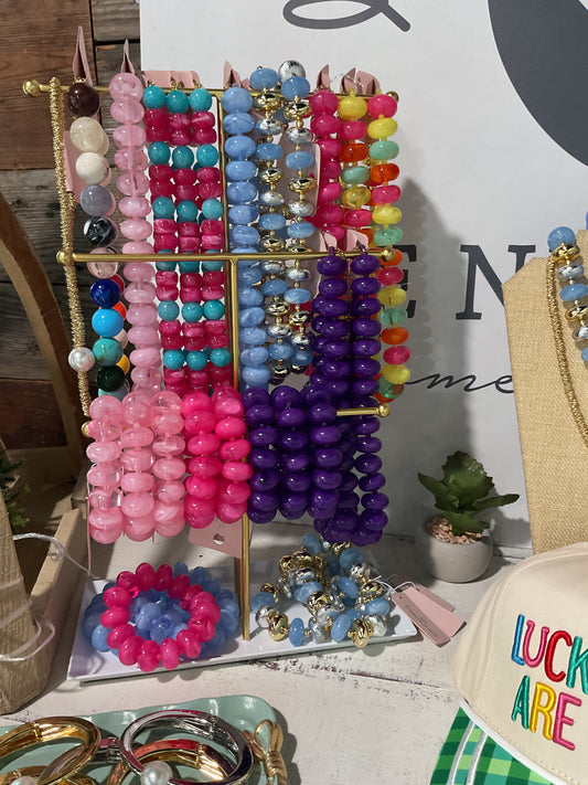 Sugar Bead Stretchy Braceles