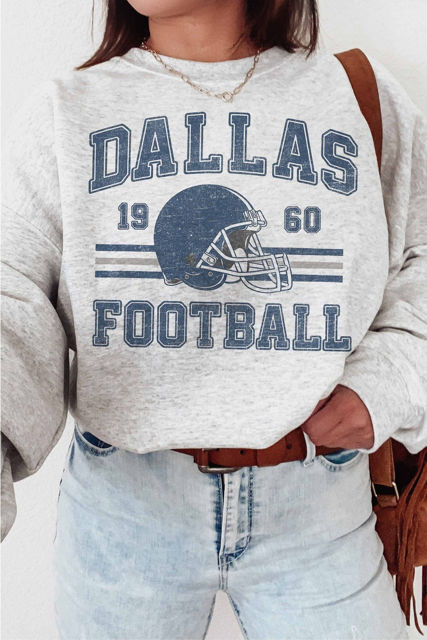 DC01 Dallas Football Oversized Sweatshirt
