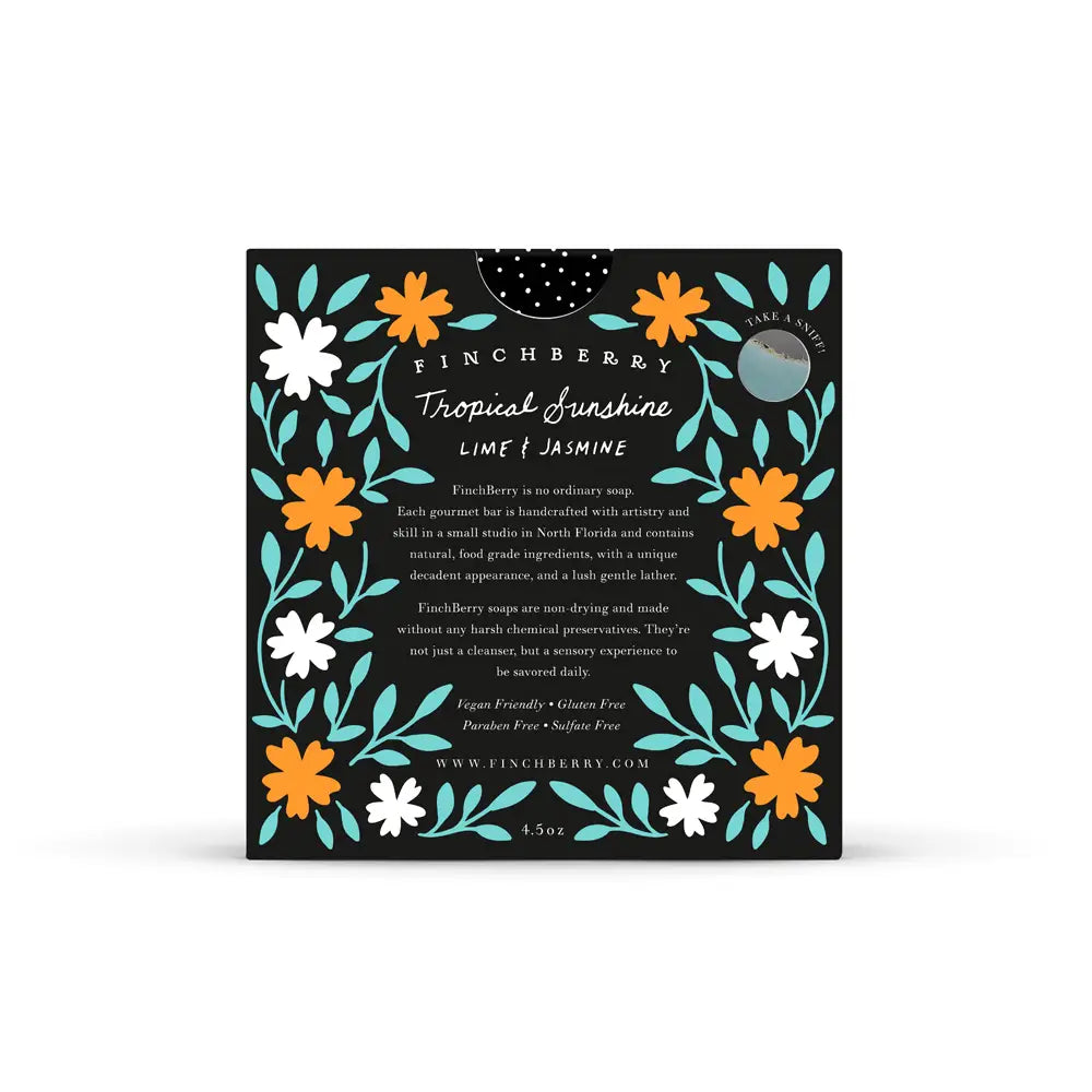 Tropical Sunshine Vegan-Friendly Gluten-Free Boxed Soap