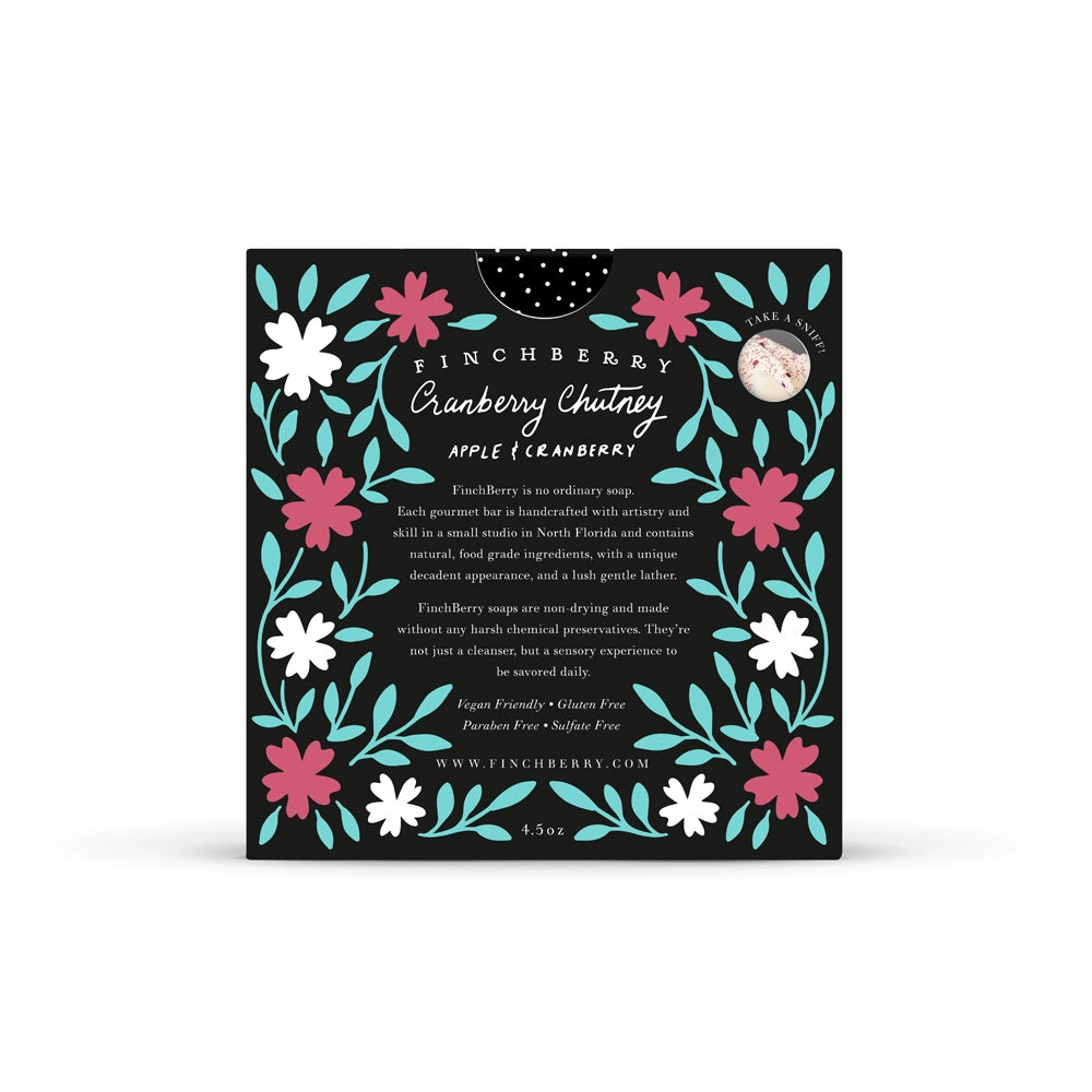 Cranberry Chutney Vegan-Friendly Gluten-Free Boxed Soap