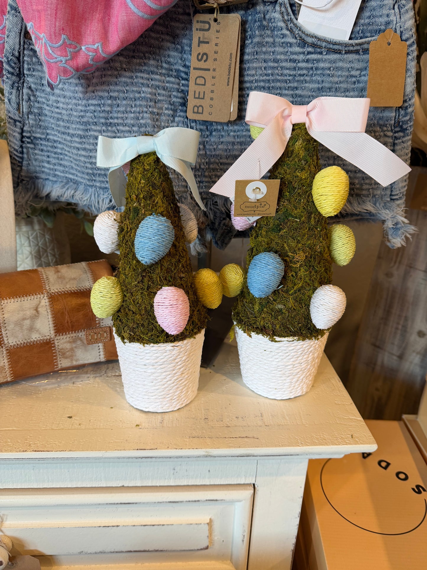 LARGE MOSS EASTER EGG TREE