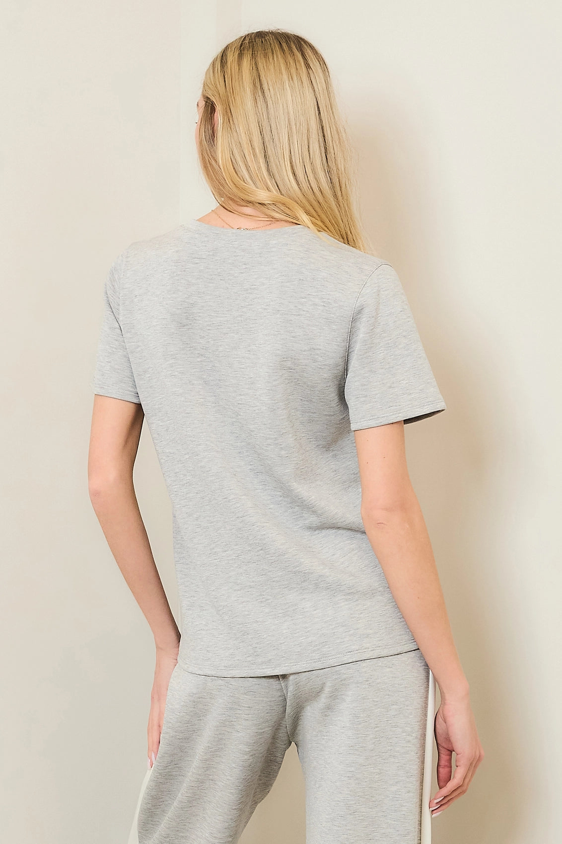 Buttery Soft Grey Tee