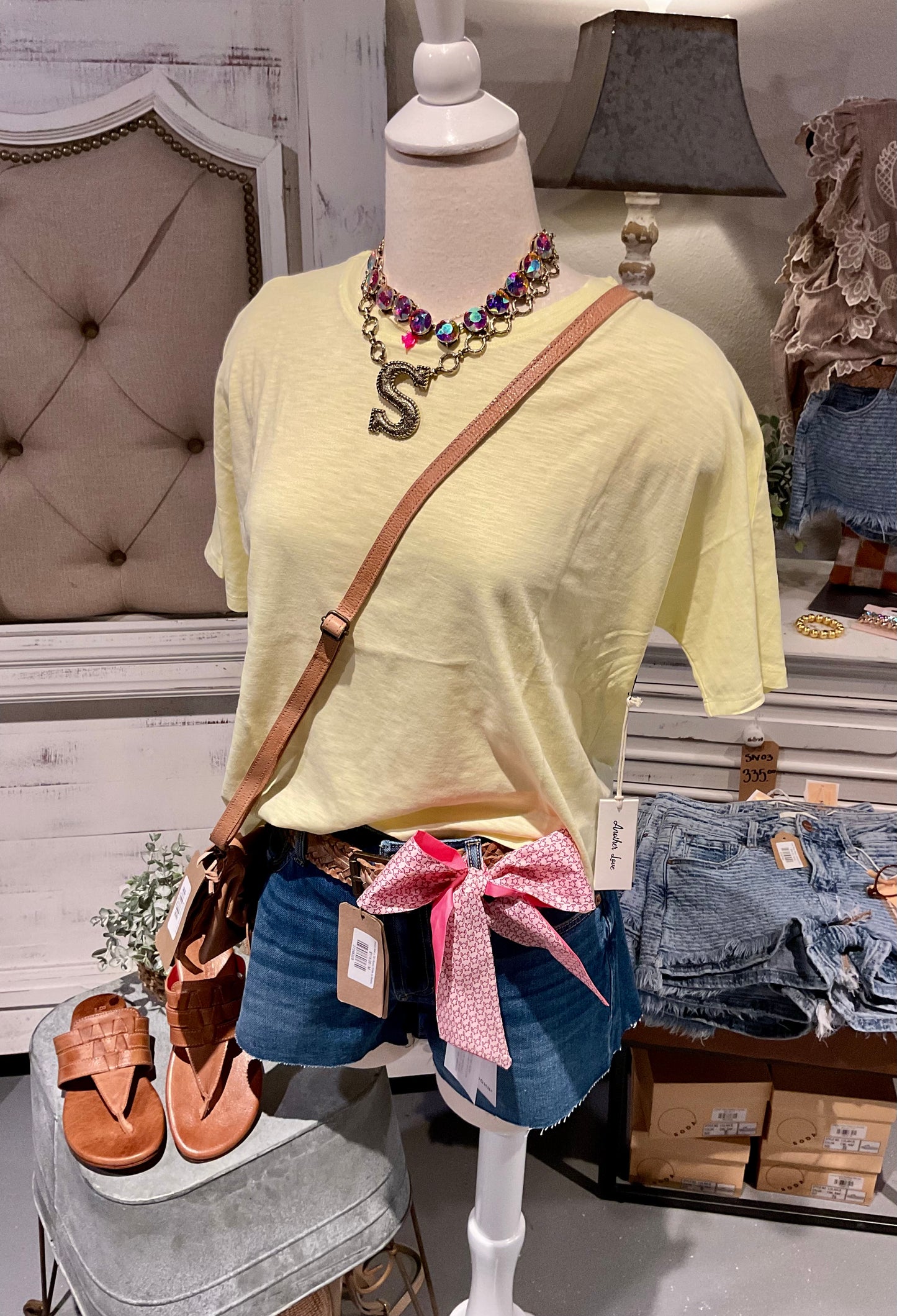 Skylar Top Wax Yellow