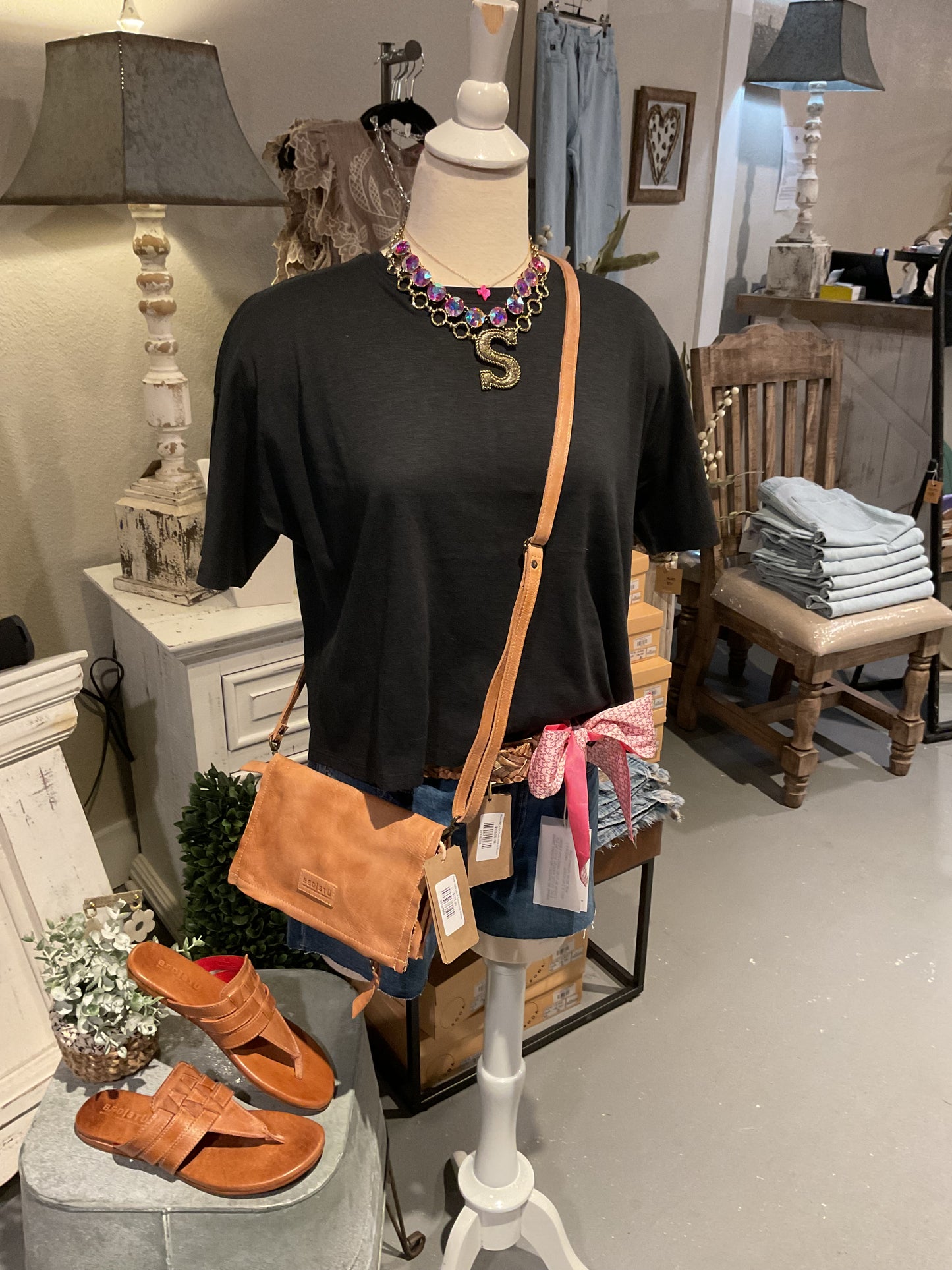 Skylar Top Black
