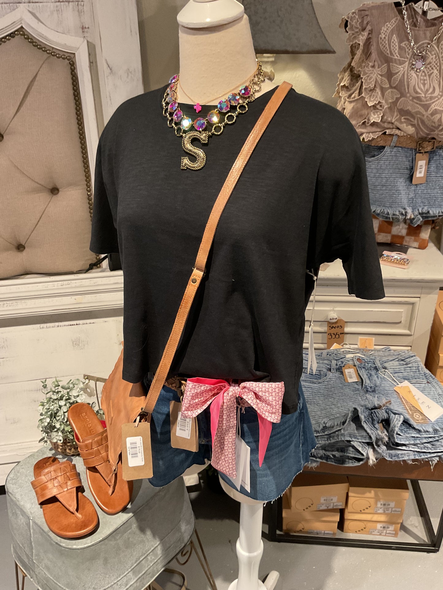 Skylar Top Black