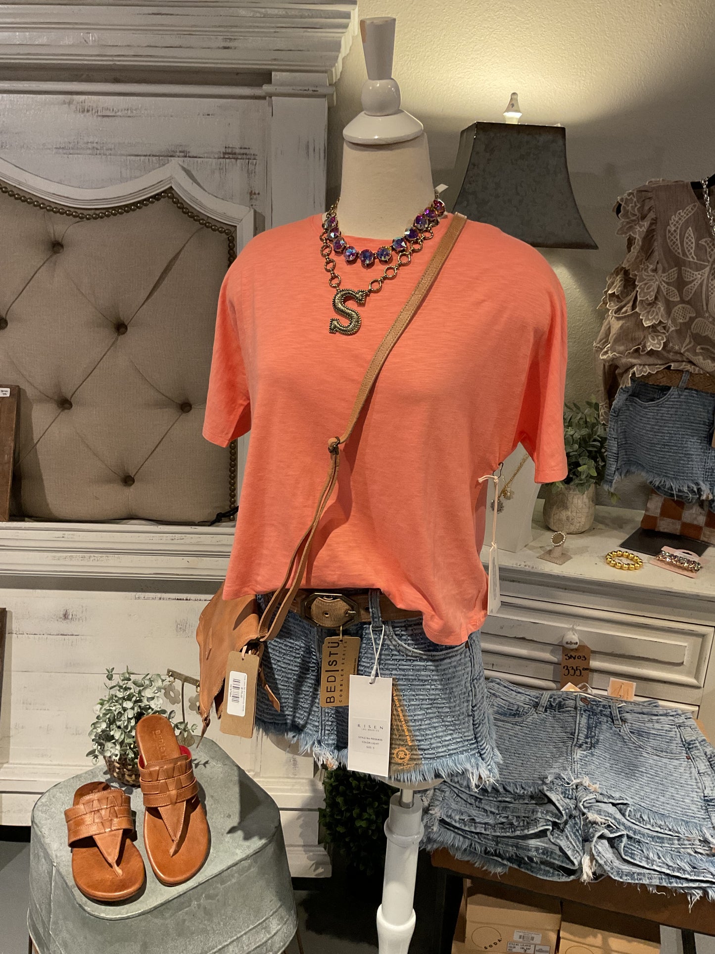 Skylar Top Terracotta