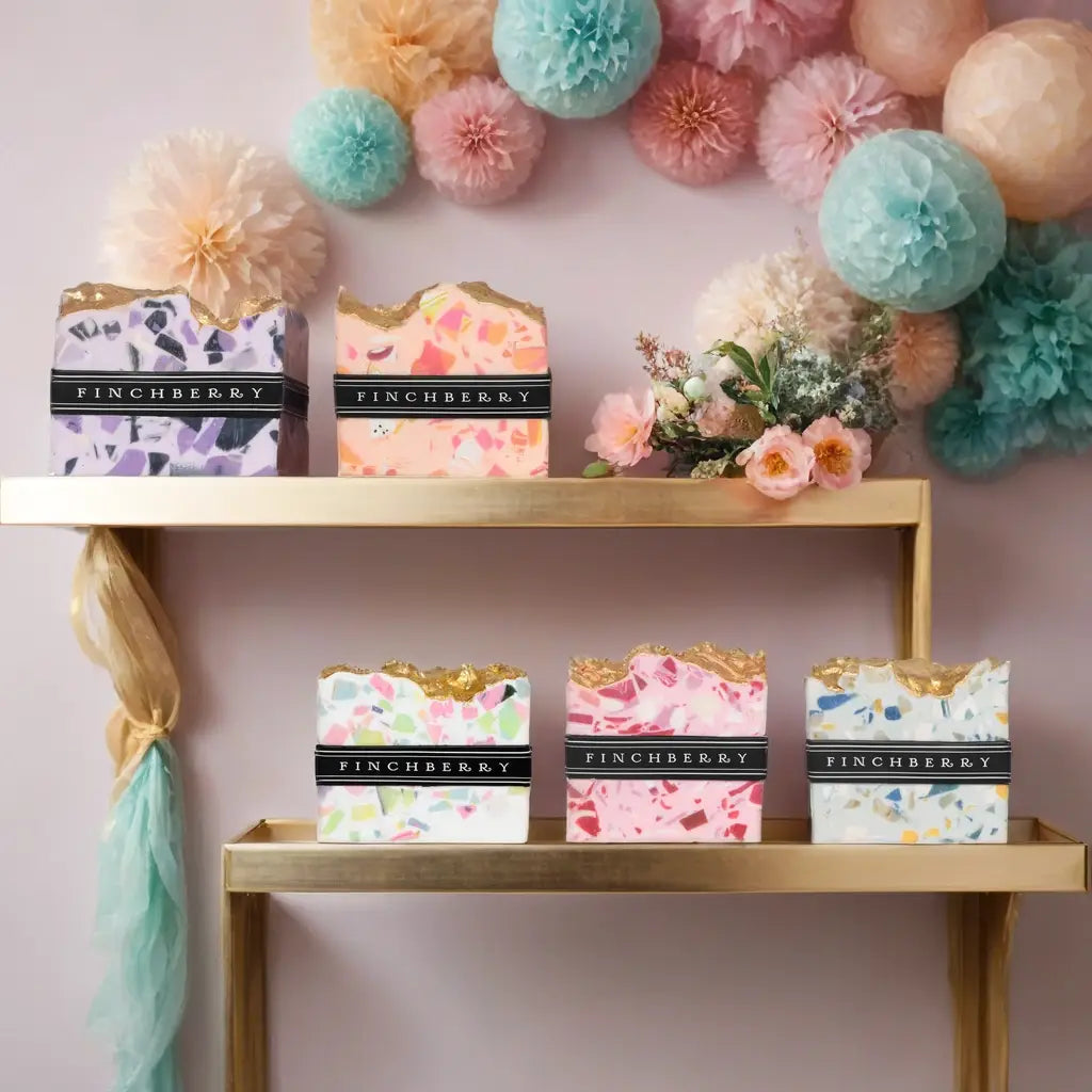 Sophia Handmade Terrazzo Vegan Open-Stock Soap