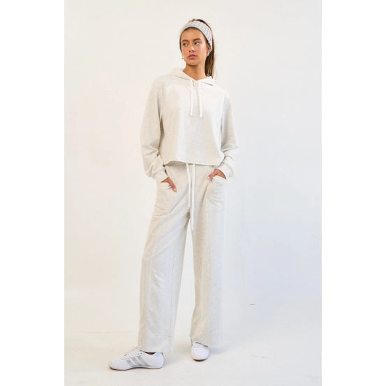 Buttery Soft Hooded Long Sleeve & Pants Casual Set